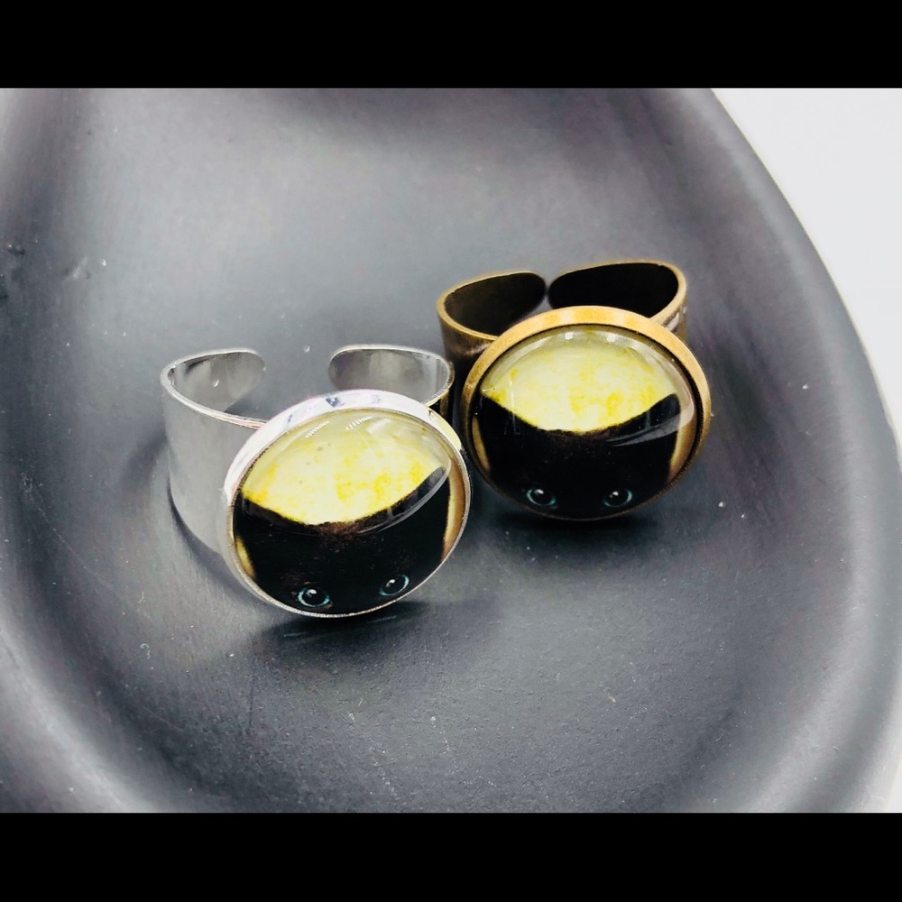 Peeking Cat Ring New 🐈 - Picture 2 of 3